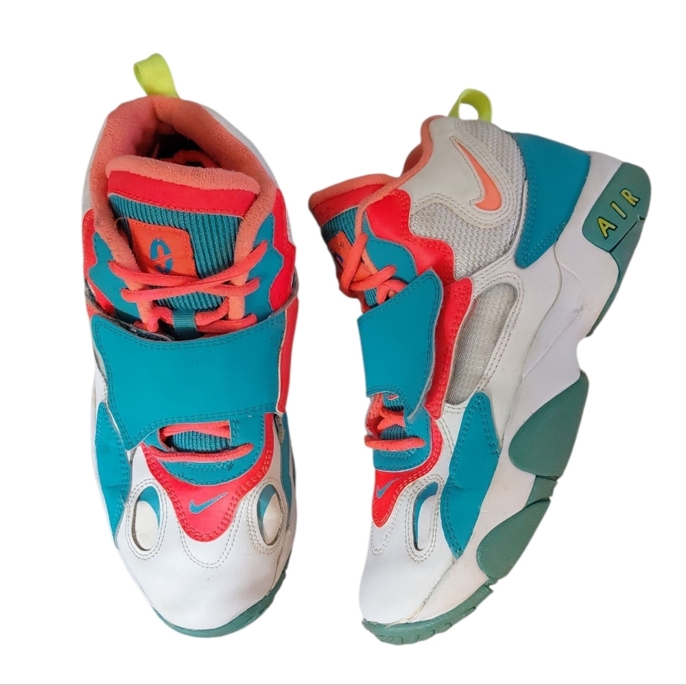 Nike Air Speed Turf Orange And Blue Sneakers Women's Size 8.5